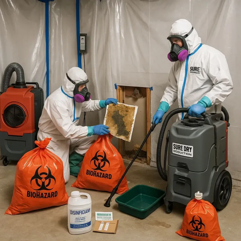 Contaminated Water Handling Protocols process in Stewart Manor, NY