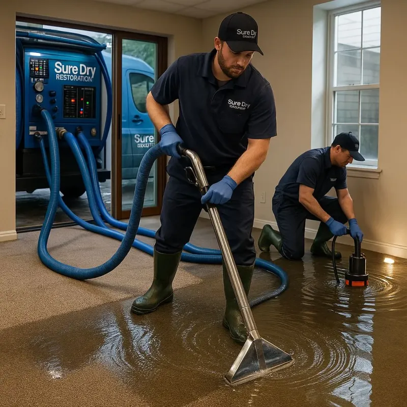 Water Extraction and Removal process in Stewart Manor, NY